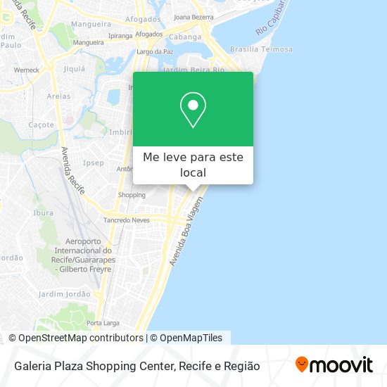 Galeria Plaza Shopping Center mapa