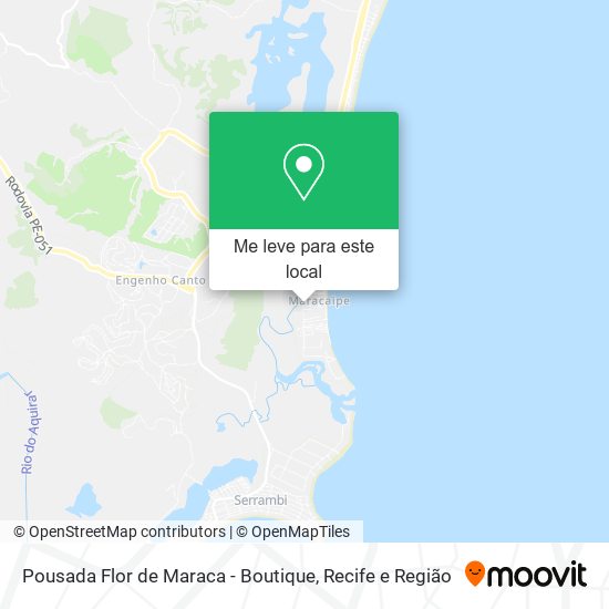 Pousada Flor de Maraca - Boutique mapa