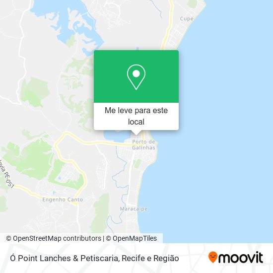 Ó Point Lanches & Petiscaria mapa