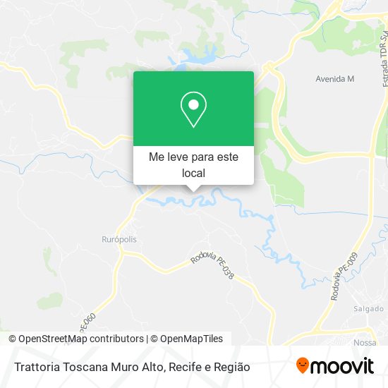 Trattoria Toscana Muro Alto mapa