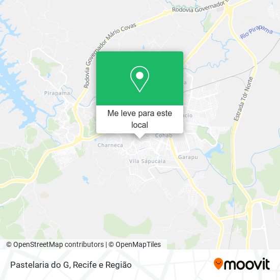 Pastelaria do G mapa