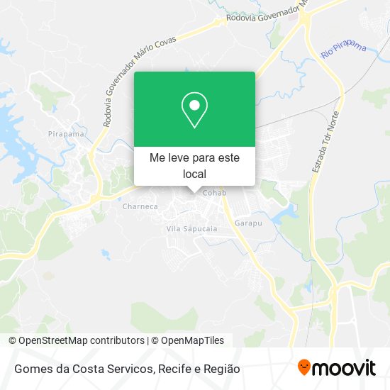 Gomes da Costa Servicos mapa