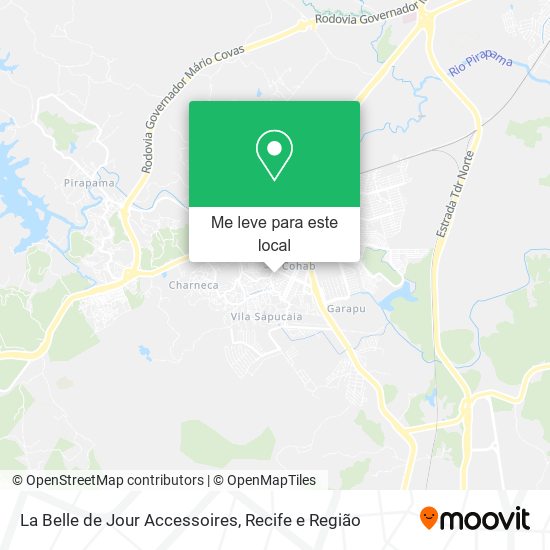 La Belle de Jour Accessoires mapa