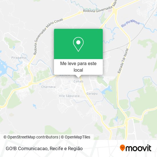 GO!B Comunicacao mapa