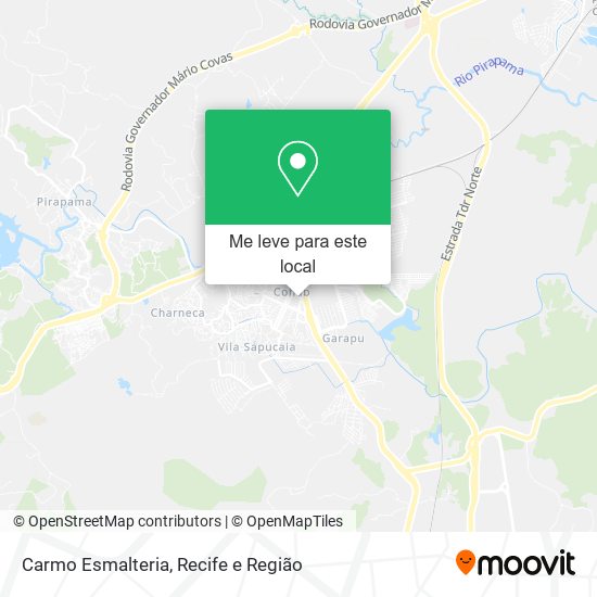 Carmo Esmalteria mapa