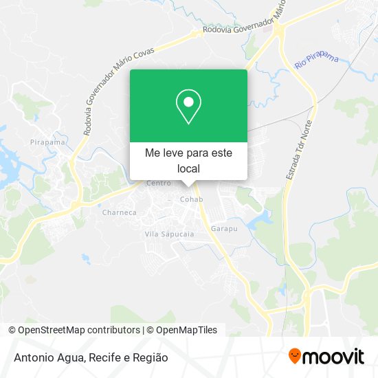Antonio Agua mapa