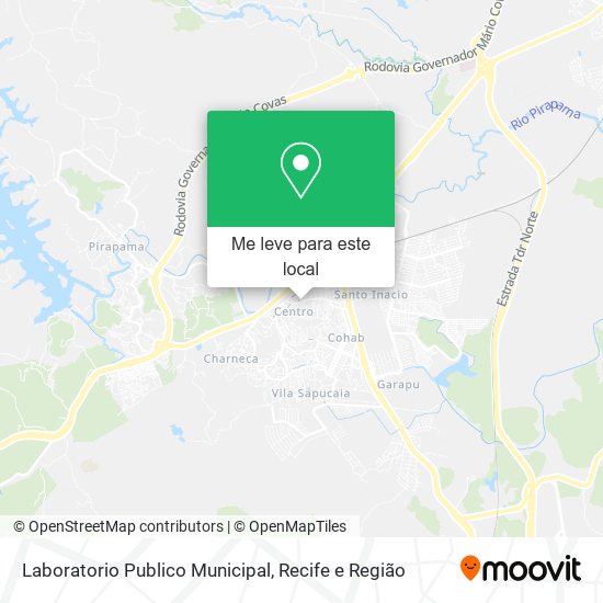Laboratorio Publico Municipal mapa