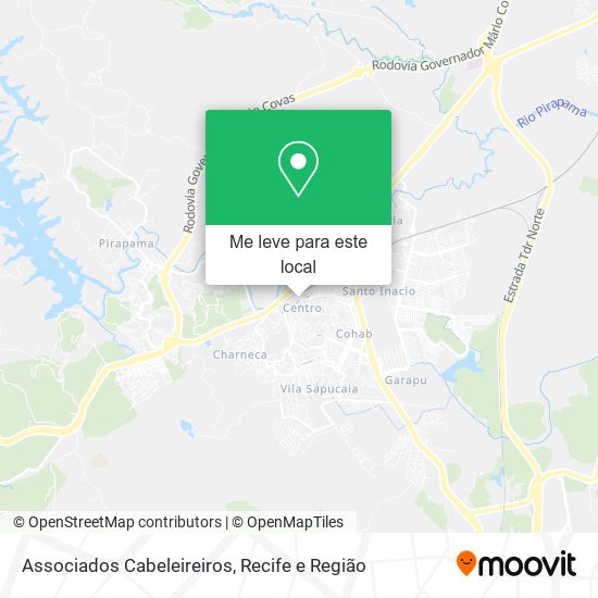 Associados Cabeleireiros mapa
