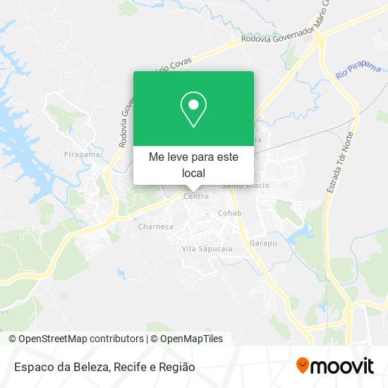 Espaco da Beleza mapa
