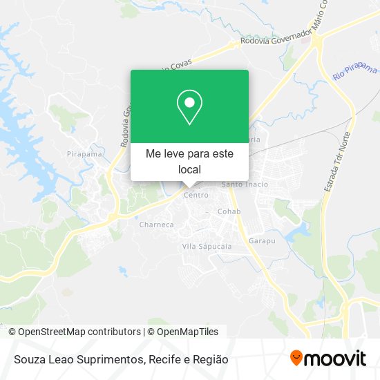 Souza Leao Suprimentos mapa