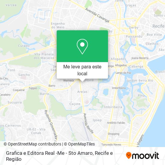 Grafica e Editora Real -Me - Sto Amaro mapa
