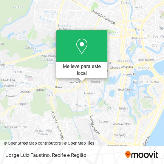 Jorge Luiz Faustino mapa