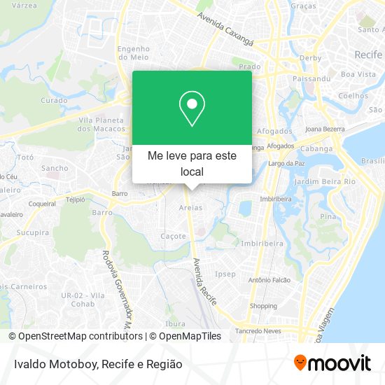 Ivaldo Motoboy mapa