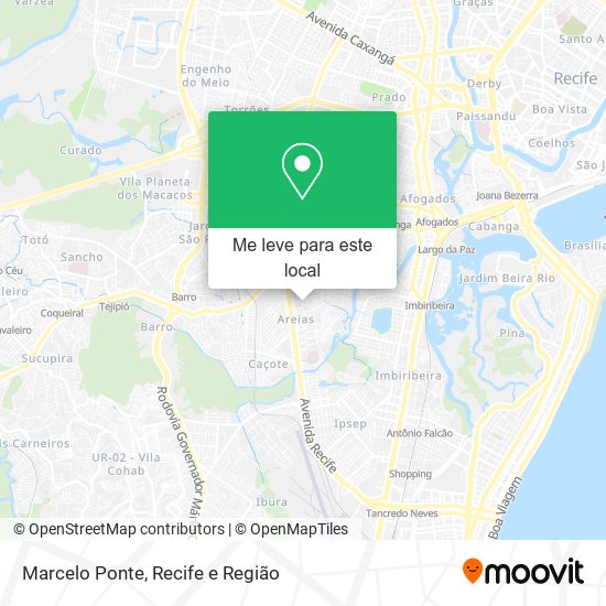 Marcelo Ponte mapa