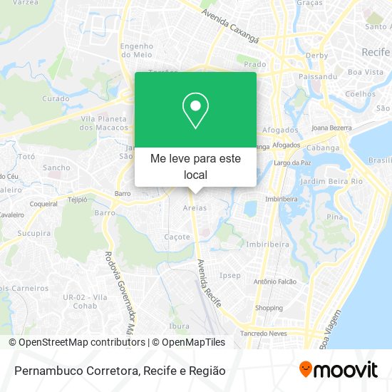 Pernambuco Corretora mapa