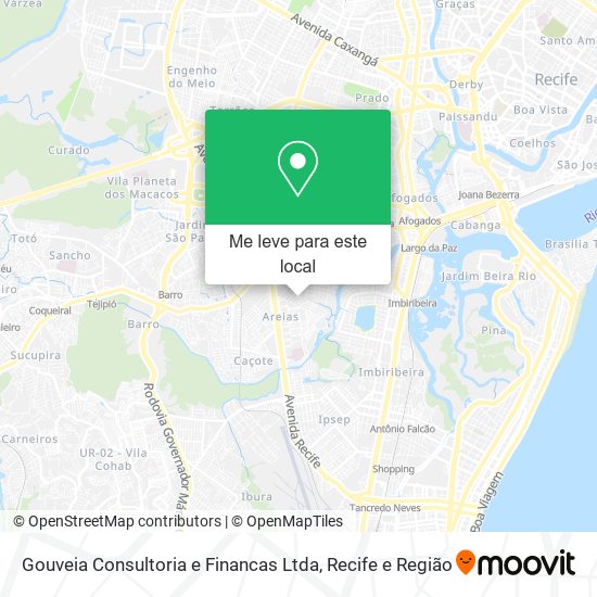 Gouveia Consultoria e Financas Ltda mapa