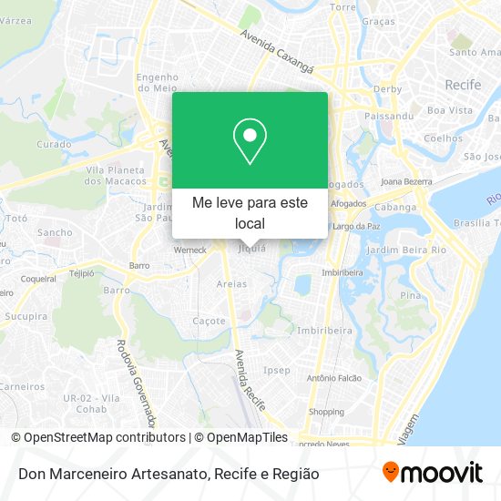 Don Marceneiro Artesanato mapa