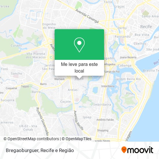 Bregaoburguer mapa