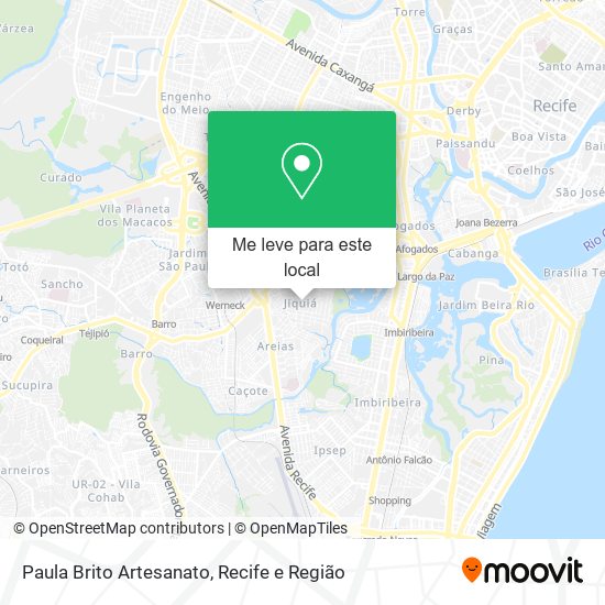 Paula Brito Artesanato mapa