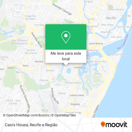 Caio's Housa mapa