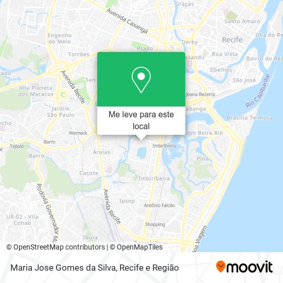 Maria Jose Gomes da Silva mapa