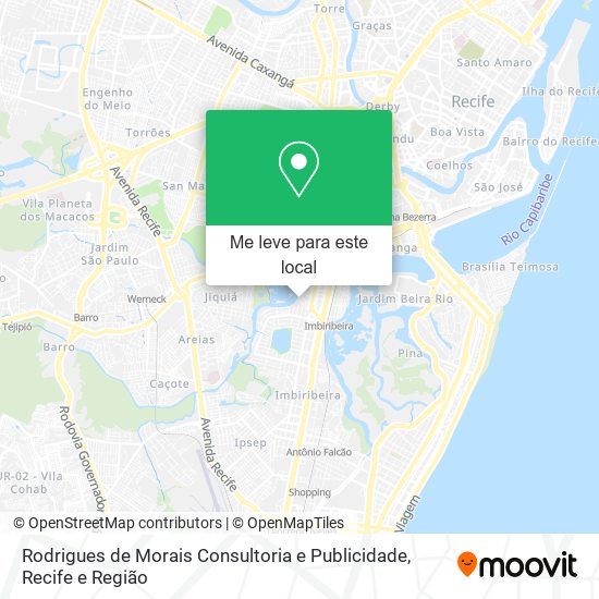 Rodrigues de Morais Consultoria e Publicidade mapa