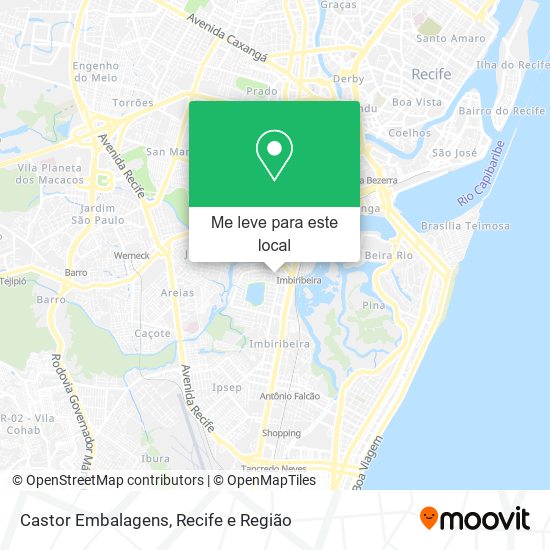 Castor Embalagens mapa