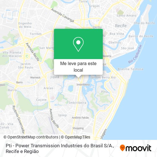 Pti - Power Transmission Industries do Brasil S / A. mapa