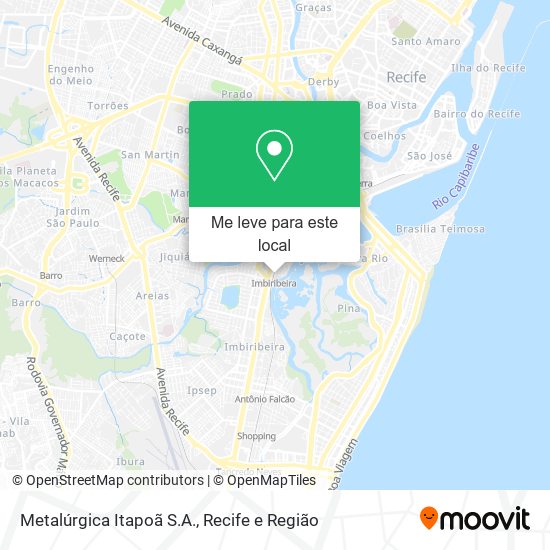 Metalúrgica Itapoã S.A. mapa