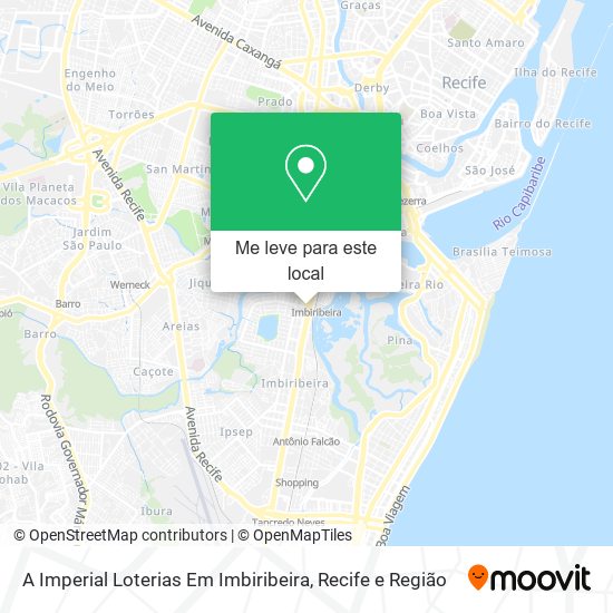 A Imperial Loterias Em Imbiribeira mapa