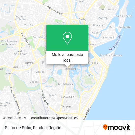 Salão de Sofia mapa