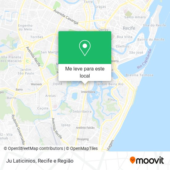 Ju Laticinios mapa