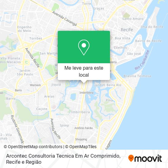 Arcontec Consultoria Tecnica Em Ar Comprimido mapa