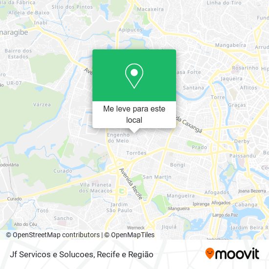 Jf Servicos e Solucoes mapa