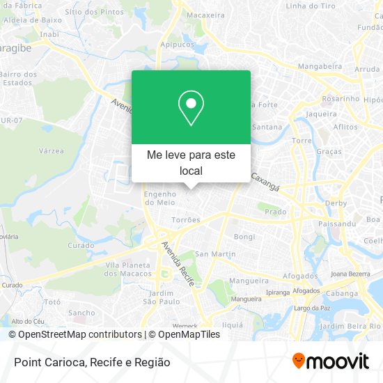 Point Carioca mapa