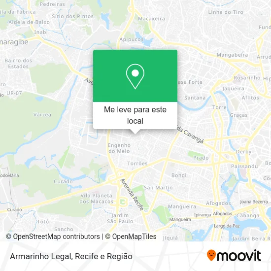 Armarinho Legal mapa
