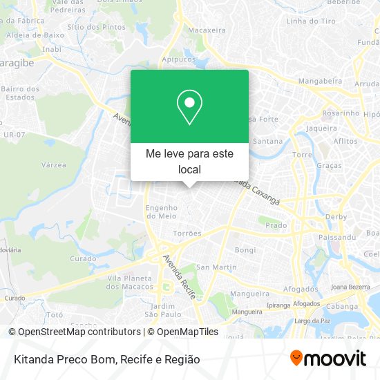 Kitanda Preco Bom mapa