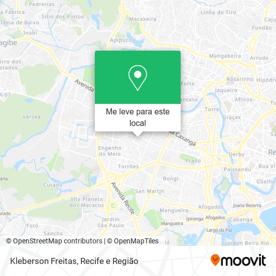 Kleberson Freitas mapa