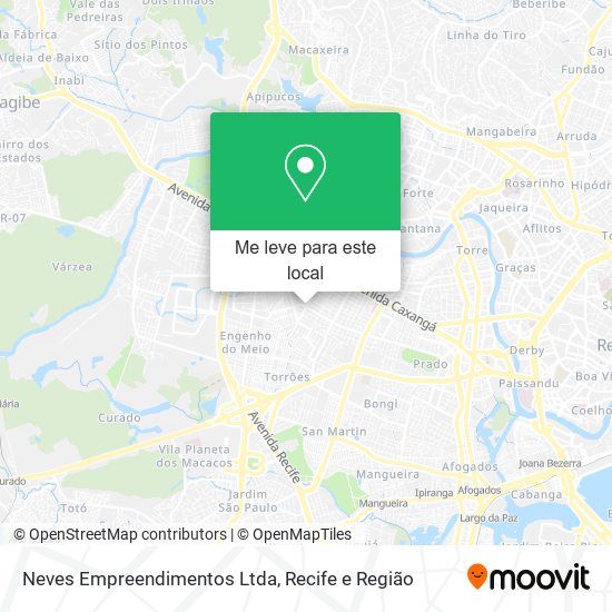 Neves Empreendimentos Ltda mapa