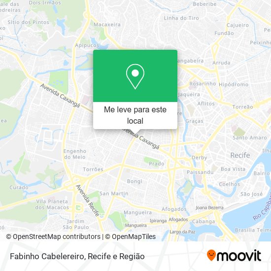 Fabinho Cabelereiro mapa