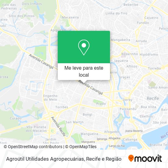 Agroútil Utilidades Agropecuárias mapa