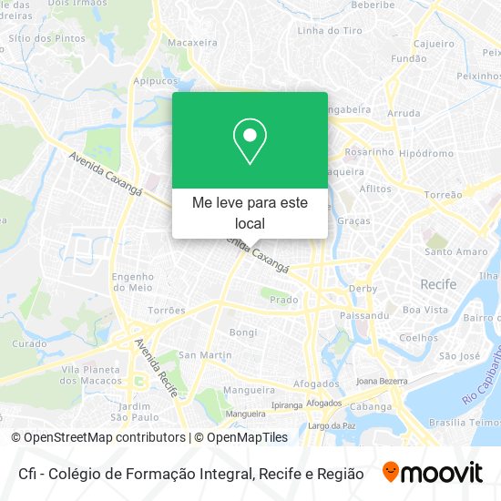 Cfi - Colégio de Formação Integral mapa