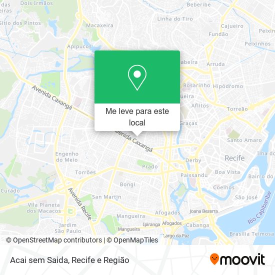 Acai sem Saida mapa