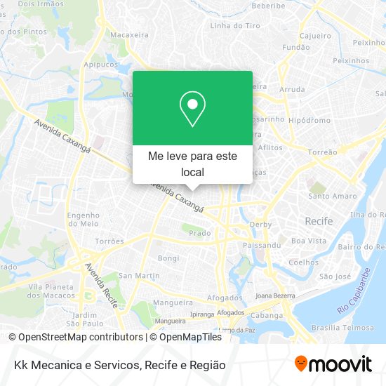 Kk Mecanica e Servicos mapa