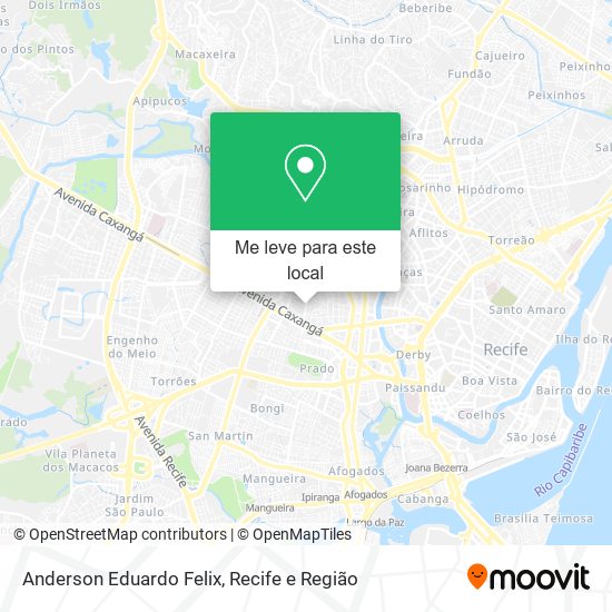 Anderson Eduardo Felix mapa