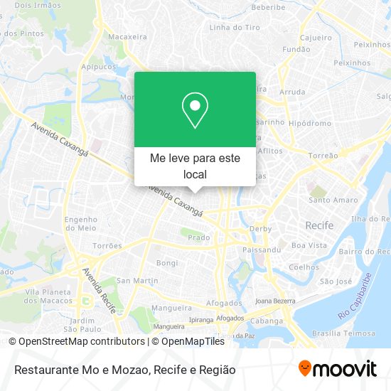 Restaurante Mo e Mozao mapa