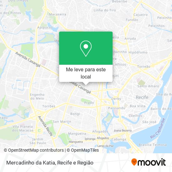 Mercadinho da Katia mapa