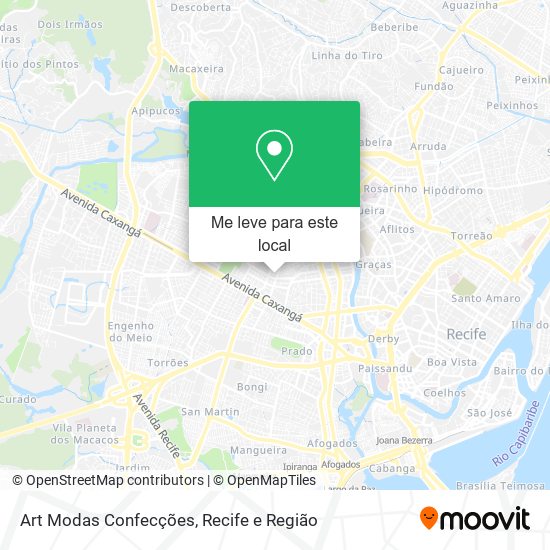 Art Modas Confecções mapa