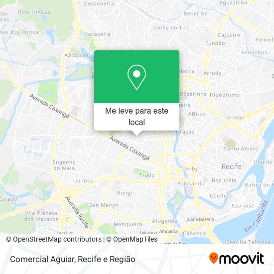 Comercial Aguiar mapa