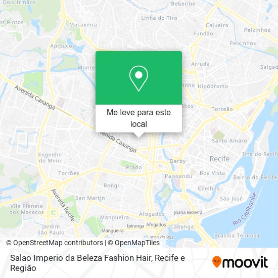 Salao Imperio da Beleza Fashion Hair mapa